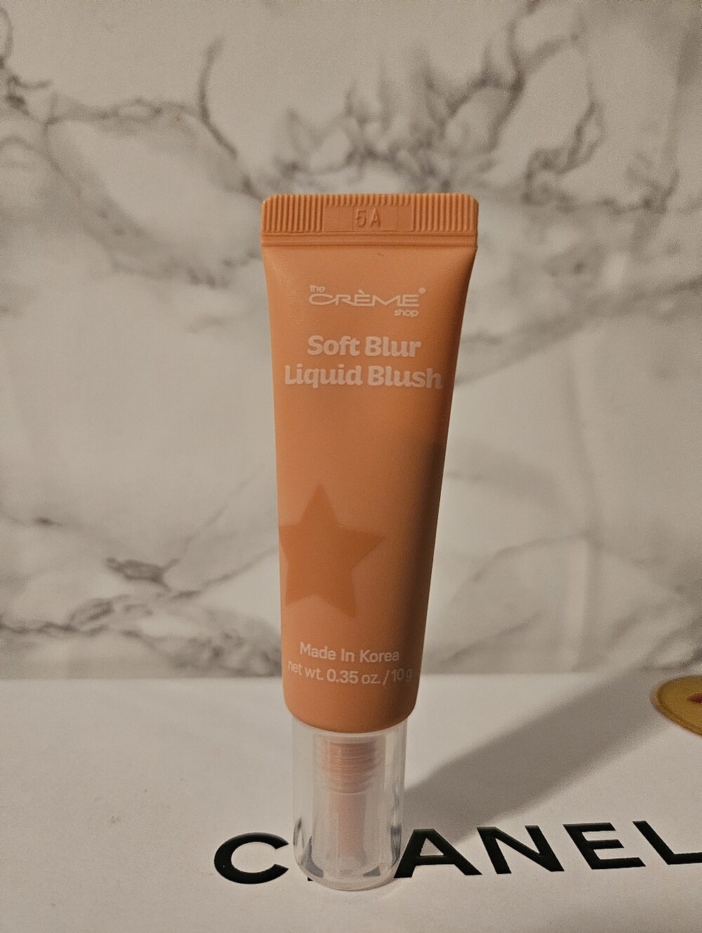 The Crème Shop Soft Blur Liquid Blush — Peachy Orange